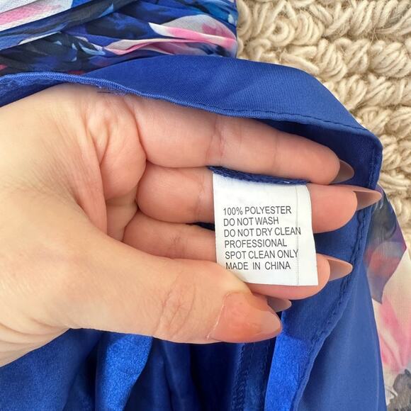 Mac Duggal Floral Cutout Gown - Picture 5 of 11